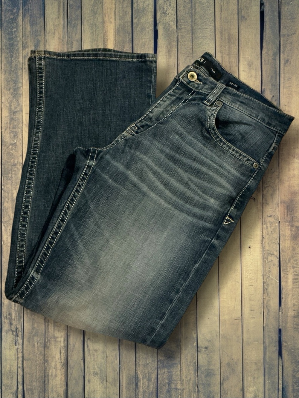 BKE Tyler Indigo Bootcut Jeans